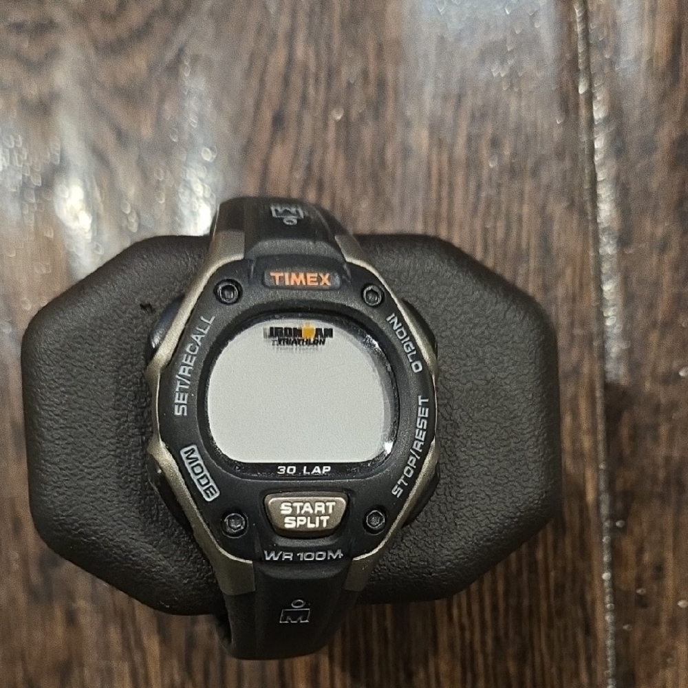 Timex Ironman Black and Gray Digital Watch New Battery